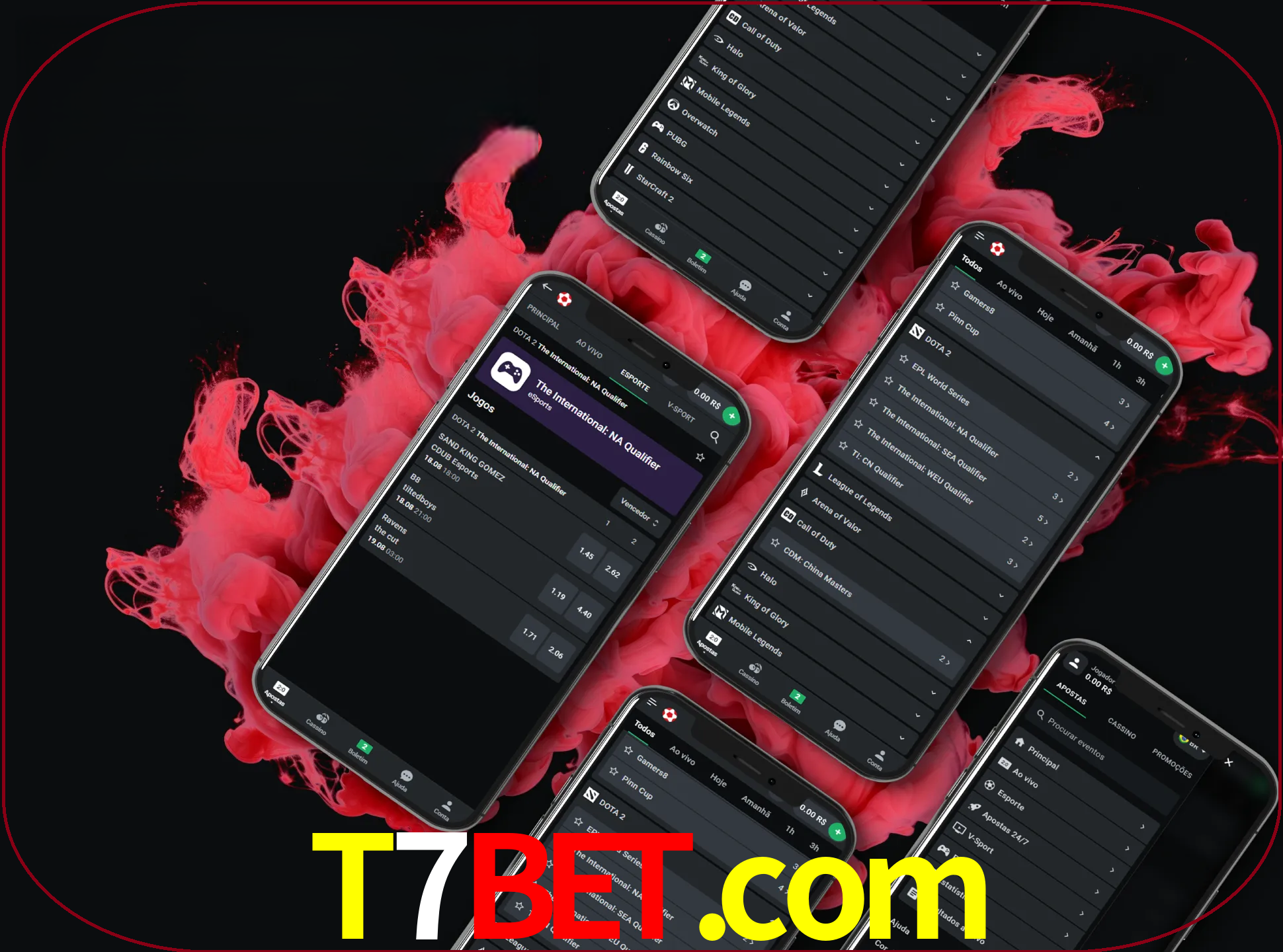 Se o seu smartphone não for compatível com a aplicação, esta opção do t7bet ajudá-lo-á a desfrutar do jogo.