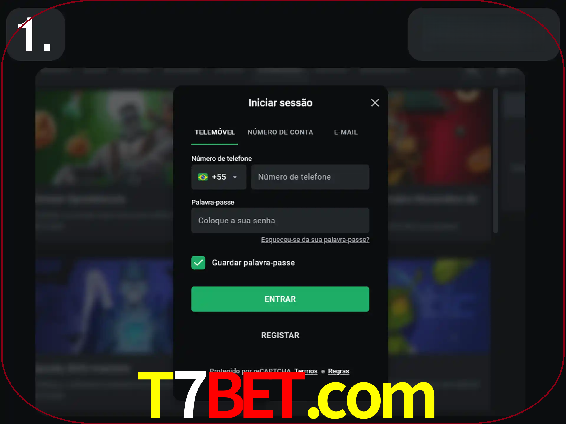 Acesse o site.